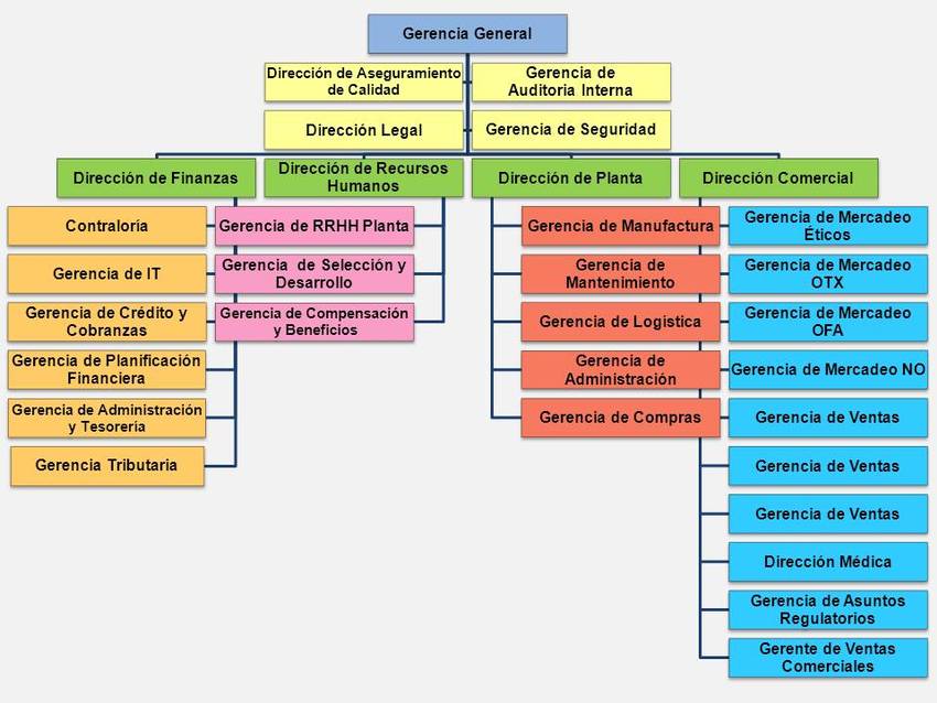 Organigrama de la Empresa